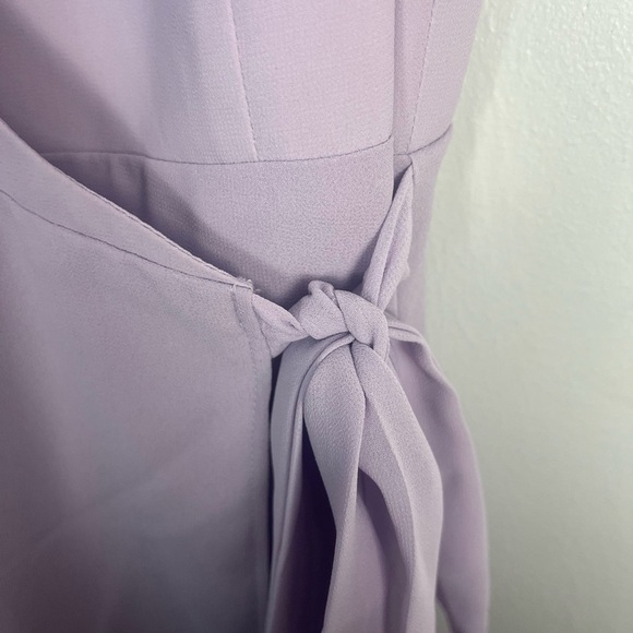 NWT Show me your mumu violet chiffon Mariah wrap dress size medium - Picture 6 of 8